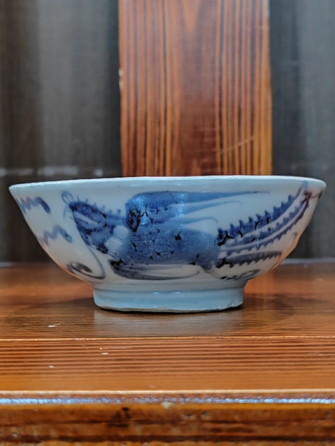 古玩陶瓷青花雙鳳紋碗拍賣，當(dāng)前價(jià)格1500元
