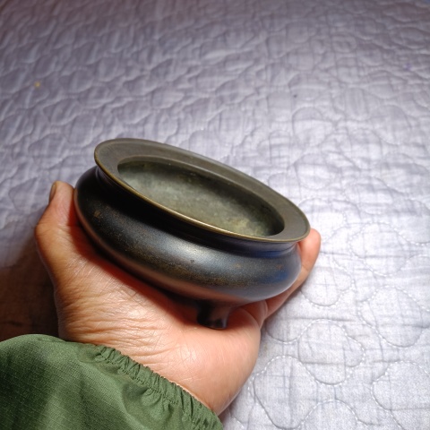 古玩銅器明代宣德爐拍賣,當前價格58000元