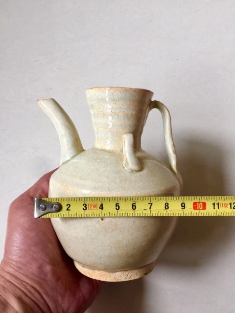 古玩陶瓷青白釉執(zhí)壺拍賣，當(dāng)前價(jià)格7888元