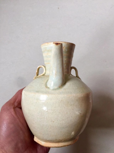 古玩陶瓷青白釉執(zhí)壺拍賣，當(dāng)前價(jià)格7888元