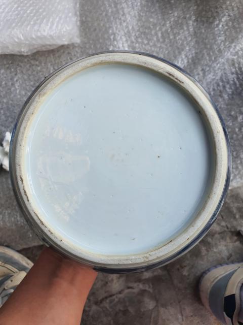 古玩陶瓷康熙青花冰梅博古圖蓋罐拍賣,當前價格8800元