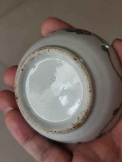 古玩陶瓷粉彩仕女人物粉盒拍賣,當前價格880元