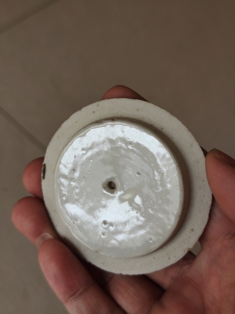 古玩陶瓷粉彩仕女人物粉盒拍賣,當前價格880元