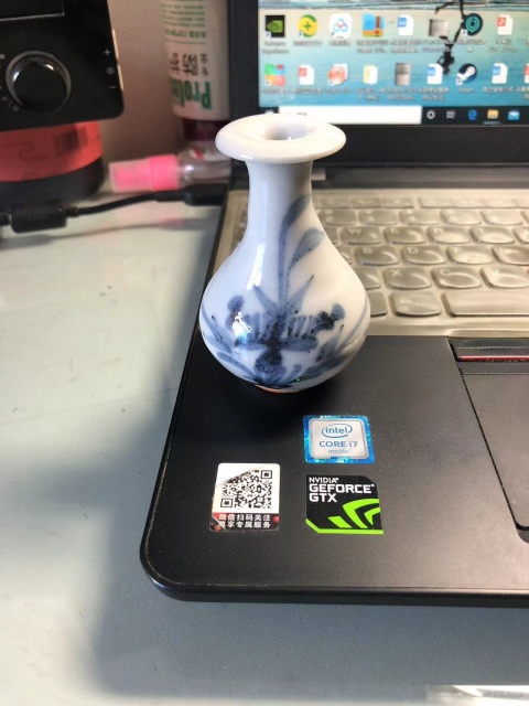 古玩陶瓷清早期青花玉壺春瓶拍賣，當前價格999元