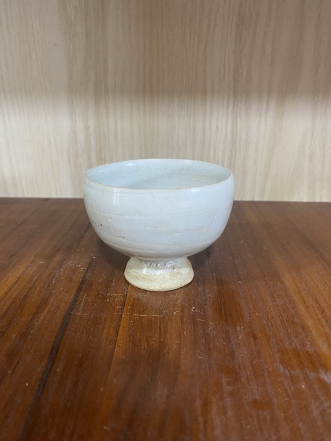 古玩陶瓷青白釉高足杯拍賣,當前價格680元