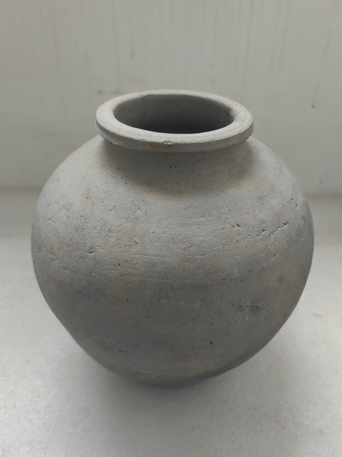 古玩陶瓷灰陶漢罐拍賣，當前價格450元