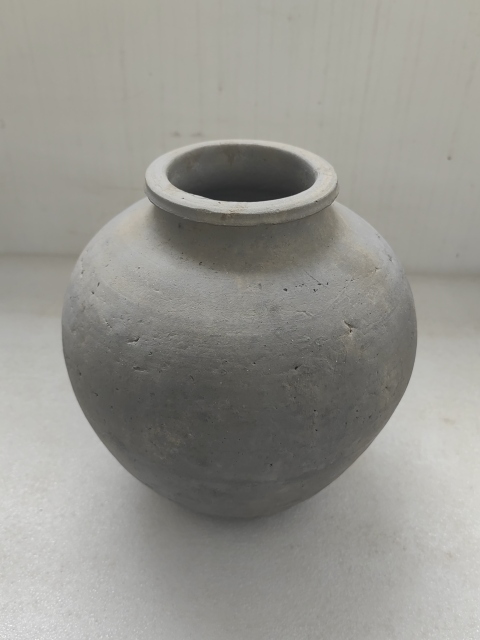 古玩陶瓷灰陶漢罐拍賣，當前價格450元
