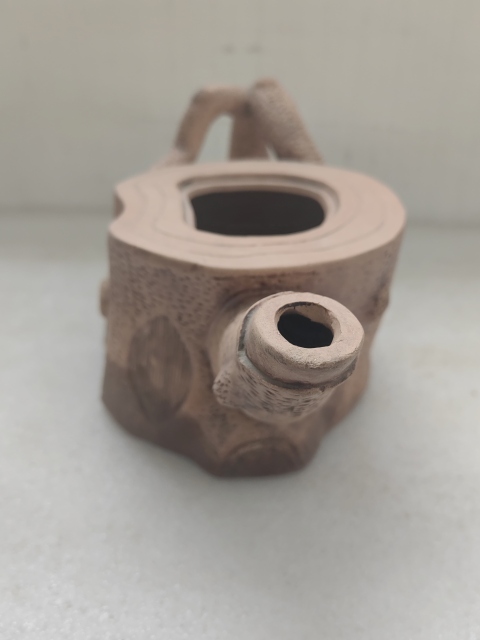 古玩陶瓷松樁壺拍賣，當前價格298元