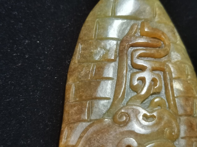 古玩玉器新疆和田籽料玉雕“吊墜”拍賣,當(dāng)前價格512元