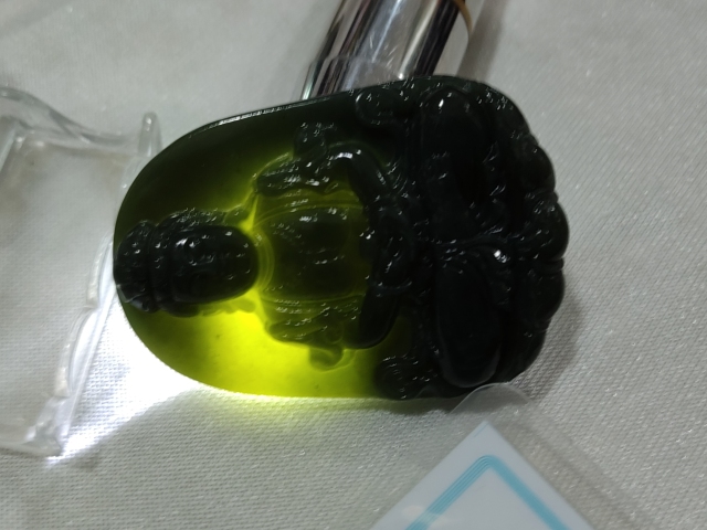 古玩雜項玉雕觀音牌拍賣,當前價格0元