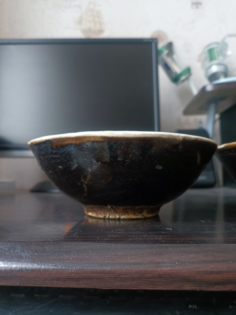 古玩陶瓷明末清初淄素碗一對拍賣,當前價格600元