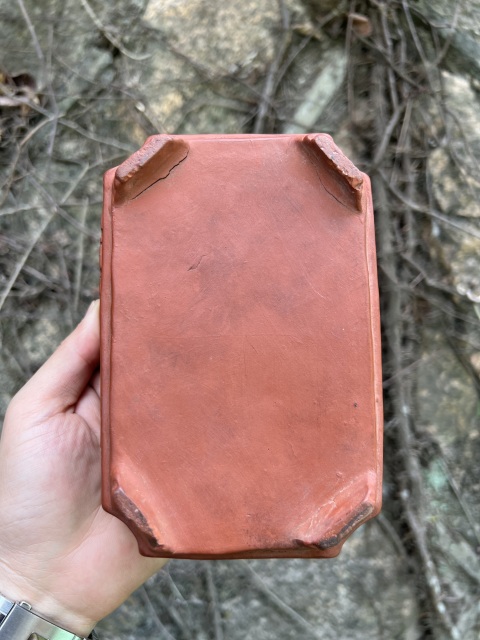 古玩陶瓷紫砂夔龍紋水仙花盆拍賣，當前價格2800元