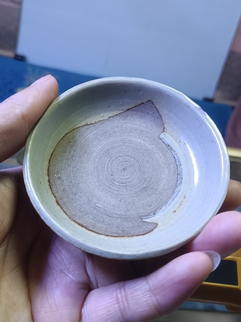 古玩陶瓷明代·青釉小碟拍賣,當前價格260元