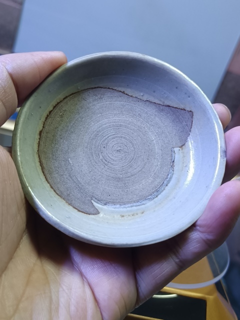古玩陶瓷明代·青釉小碟拍賣,當前價格260元