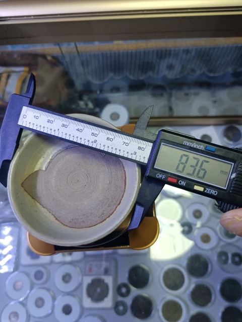 古玩陶瓷明代·青釉小碟拍賣,當前價格260元