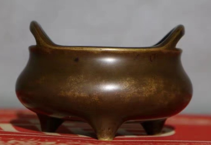 古玩銅器銅爐拍賣，當前價格86500元