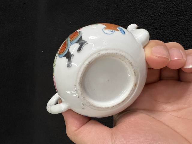 古玩陶瓷道光無雙譜粉彩執(zhí)壺拍賣，當(dāng)前價格2999元