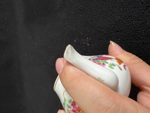 古玩陶瓷道光無雙譜粉彩執(zhí)壺拍賣，當(dāng)前價格2999元