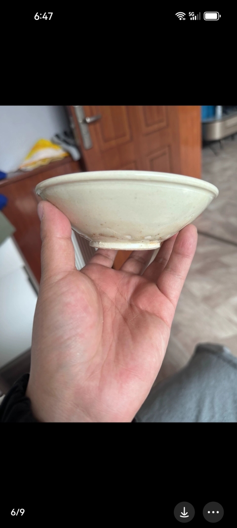 古玩陶瓷晚唐五代時期邢窯白瓷玉璧底盞色一流。漂亮。拍賣,當前價格2899元