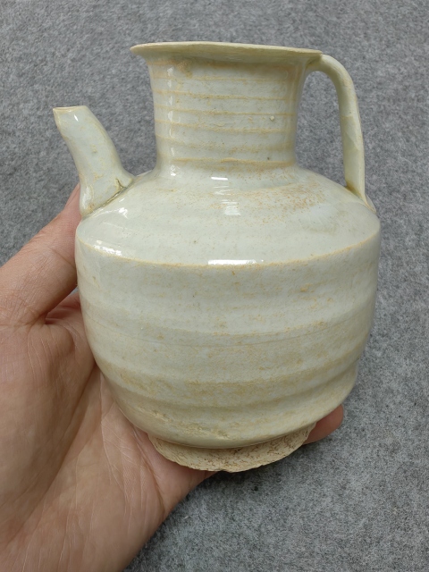 古玩陶瓷南宋-青白釉執(zhí)壺拍賣,當(dāng)前價(jià)格2800元