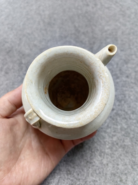 古玩陶瓷南宋-青白釉執(zhí)壺拍賣,當(dāng)前價(jià)格2800元