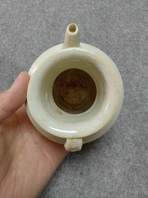 古玩陶瓷南宋-青白釉執(zhí)壺拍賣,當(dāng)前價(jià)格2800元