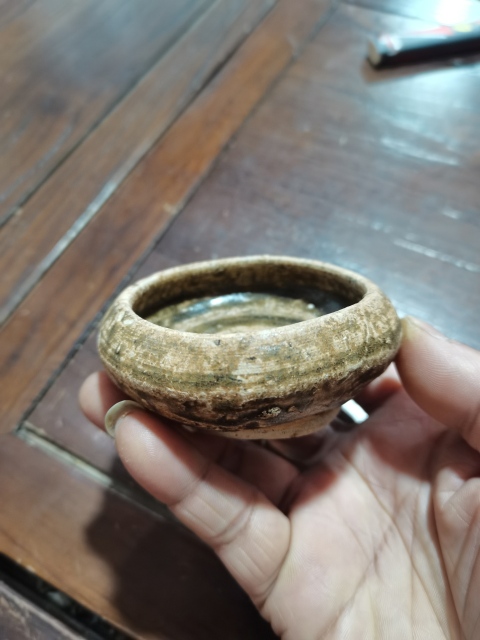 古玩陶瓷青釉水盂拍賣，當前價格1888元