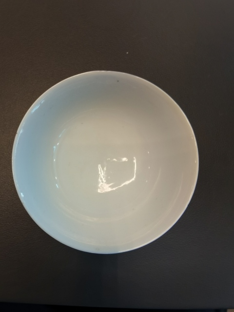 古玩陶瓷名家曹鑫順胭脂紅軋道五爪龍茶碗拍賣，當前價格750元
