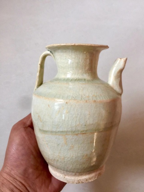 古玩陶瓷青白釉執壺拍賣，當前價格3600元