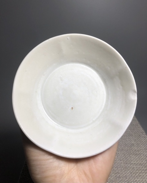 古玩陶瓷邢窯白釉筆洗盤拍賣,當(dāng)前價格2888元
