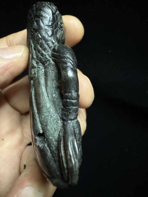 古玩銅器17世紀，人物造像（公博證書）拍賣，當前價格8000元
