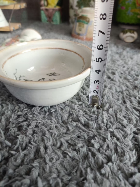 古玩陶瓷同治墨彩黛玉葬花洗拍賣，當前價格3888元