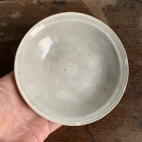 古玩陶瓷將樂窯香盤拍賣,當前價格0元