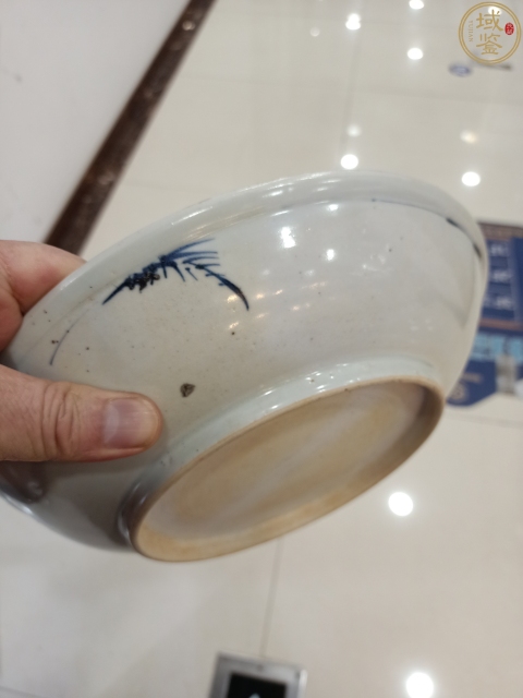 古玩陶瓷乾隆青花盤拍賣,當前價格6666元