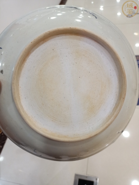 古玩陶瓷乾隆青花盤拍賣,當前價格6666元