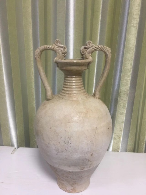 古玩陶瓷隋唐·雙龍尊拍賣,當前價格45000元
