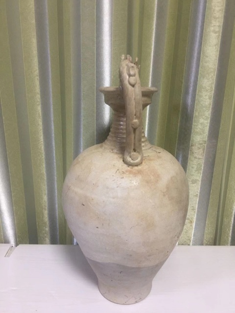 古玩陶瓷隋唐·雙龍尊拍賣,當前價格45000元