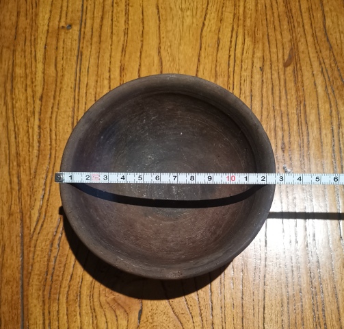 古玩陶瓷元代.黑陶茶盞拍賣，當前價格198元