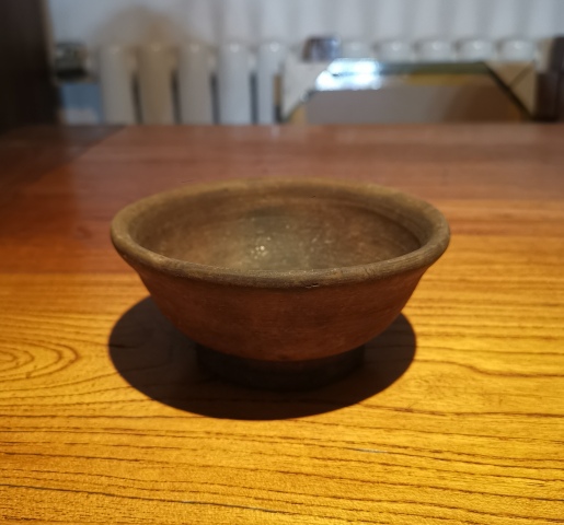 古玩陶瓷元代.黑陶茶盞拍賣，當前價格198元