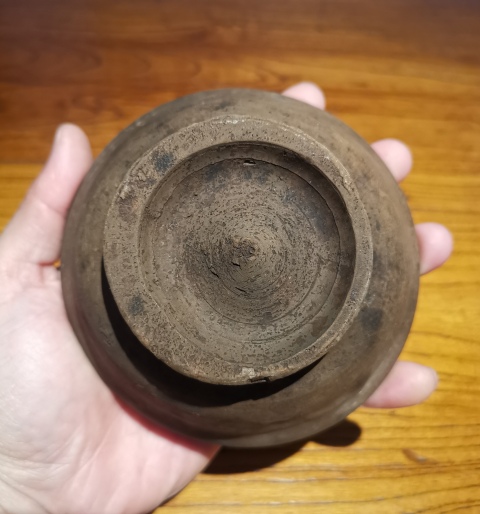 古玩陶瓷元代.黑陶茶盞拍賣，當前價格198元