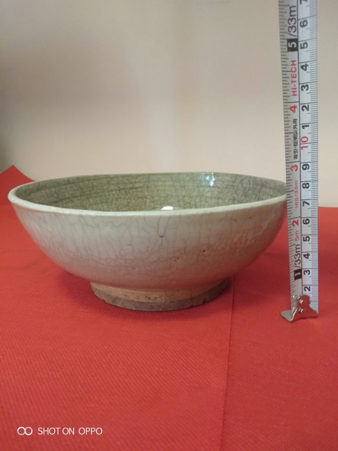 古玩陶瓷哥釉碗拍賣(mài),當(dāng)前價(jià)格895元