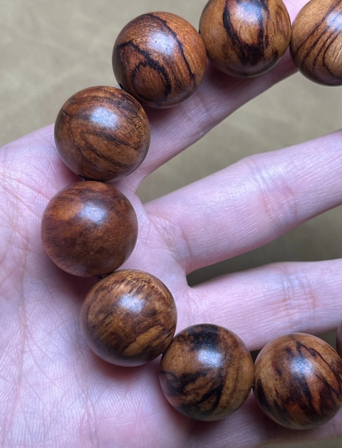 古玩雜項海南黃花梨手串拍賣，當前價格698元