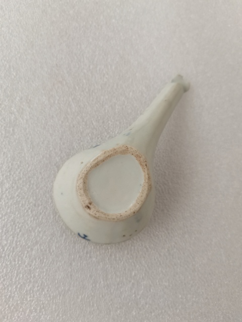 古玩陶瓷青花淡描花卉紋湯勺拍賣,當前價格0元