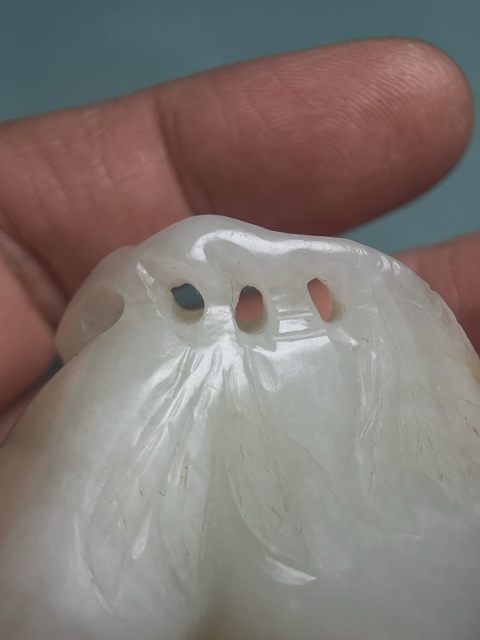 古玩玉器籽料白玉壽桃拍賣,當前價格13800元
