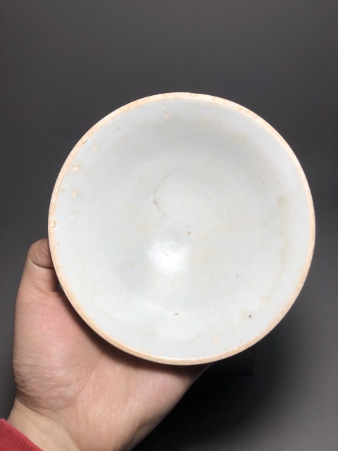 古玩陶瓷(收藏佳品)通透漂亮青白釉碗拍賣,當前價格0元
