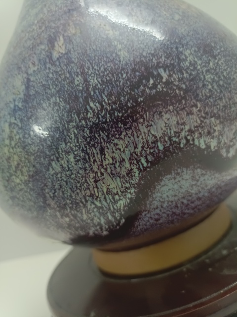 古玩陶瓷鈞窯長頸瓶拍賣，當前價格5800元