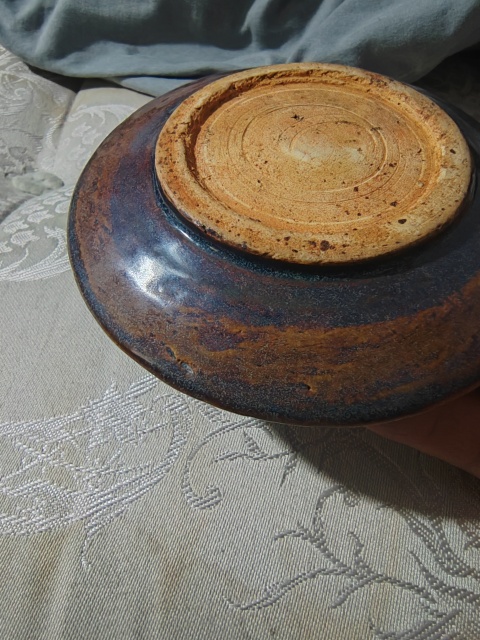 古玩陶瓷吉州窯窯變釉盤拍賣，當前價格12000元