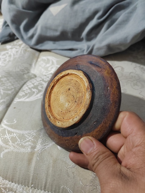 古玩陶瓷吉州窯窯變釉盤拍賣，當前價格12000元