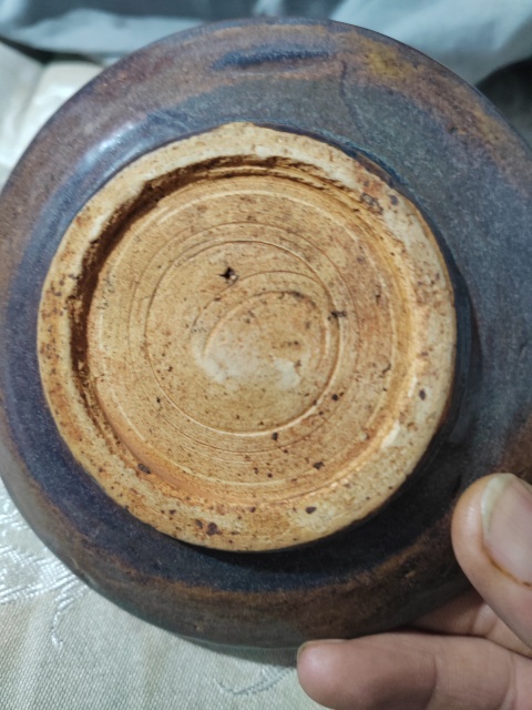 古玩陶瓷吉州窯窯變釉盤拍賣，當前價格12000元