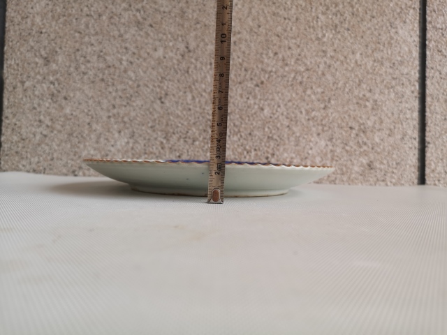 古玩陶瓷花鳥紋盤拍賣,當前價格220元